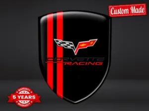 Corvette Autocollants Voiture Grands Résistants Pro Qualité